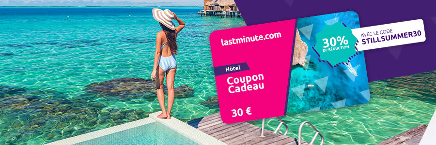 [COUPON] : 30% de réduction sur les réservation d’hotel avec un coupon cadeau