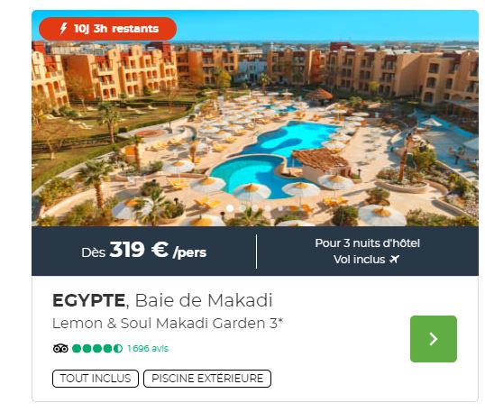 egypte all inclusive